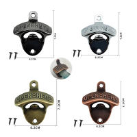 Abrepuertas De Aleación De Zinc Retro Para Pared En La Cocina Con Tornillos Antiguo Abrebotellas De Cerveza Para Fiestas - details 6