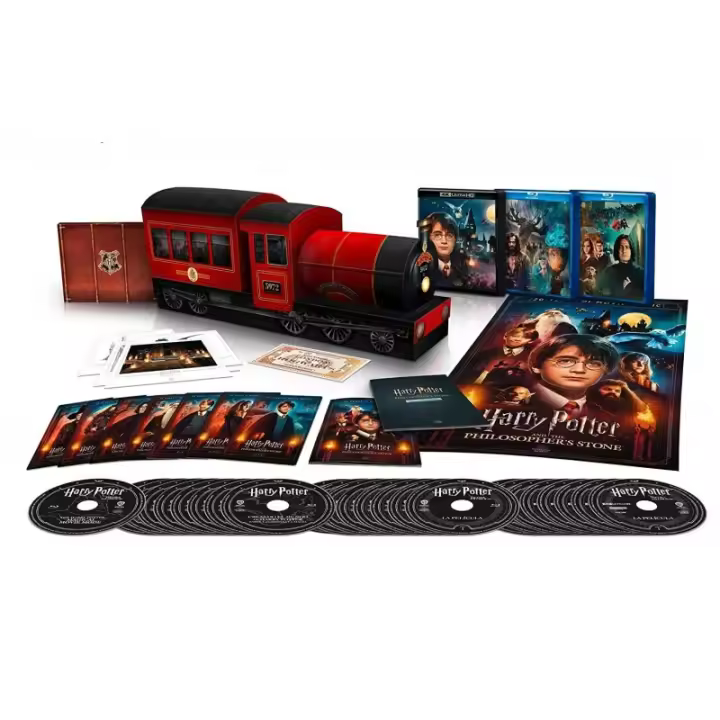 Harry Potter Hogwarts Express (Edición Especial Coleccionista) (25 Discos) 4k UHD + Blu-ray [Blu-ray] - 1