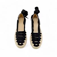 Calzados Soraia Sandalia Mujer Cuña Yute Espardeñas Planas con Lazos Moda Primavera y Verano Cómodas Elegantes Tendencia - details 22