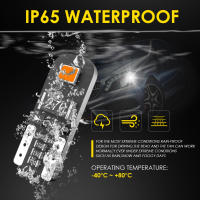 2x Luces LED T10 Para Vehículos Bombillas W5W Canbus 6000K Luz Interior Del Coche Lámpara De Lectura Luz De Placa De Licencia Naranja Universal 12V 1W - details 6
