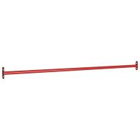 vidaXL Barra Horizontal de Gimnasia de Acero Rojo 125 cm Voltereta Columpio Cantidad 1 unidad, 2 unidades, 3 unidades - details 0