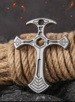Collar De Defensa Táctica Con Colgante De Cruz Herramienta De Auto-defensa Para Camping Al Aire Libre Regalo Pequeño Elegante - details 0
