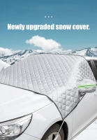 Escudo Solar Y Nevado Para Coche Cubierta Del Parabrisas Anticongelante Y Protección Contra La Nieve Tejido De Oxford Grueso - details 0