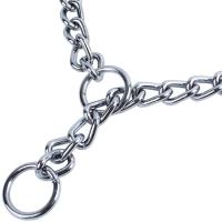 Collar De Acero Inoxidable Para Perros Con Correa De Tracción Cadenas Ajustables Collares Antigolpes Para Mascotas Accesorios Para Perros - details 1