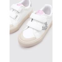 victoria TRIBU TIRAS EFECTO PIEL Deportivas Con Velcro Niña Blanco - details 1