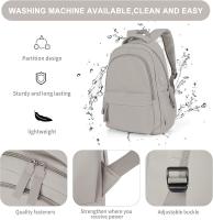 Mochila para Computadora Portátil Impermeable con Carga USB - details 1