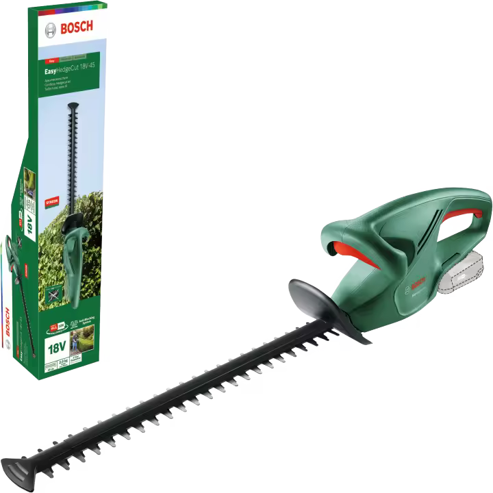 BOSCH 0600849H03 Tijeras cortasetos a batería EasyHedgeCut 18-45 (Sin batería ni cargador) - 1