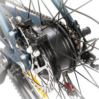 Eleglide M1 Plus App Version Bicicleta Eléctrica de Moped 27.5 pulgadas Neumático 250W Motor 36V 12.5Ah Batería Velocidad de 25km/h 21 Velocidades Shimano Freno de Disco Dual Con Control de Aplicación - details 1