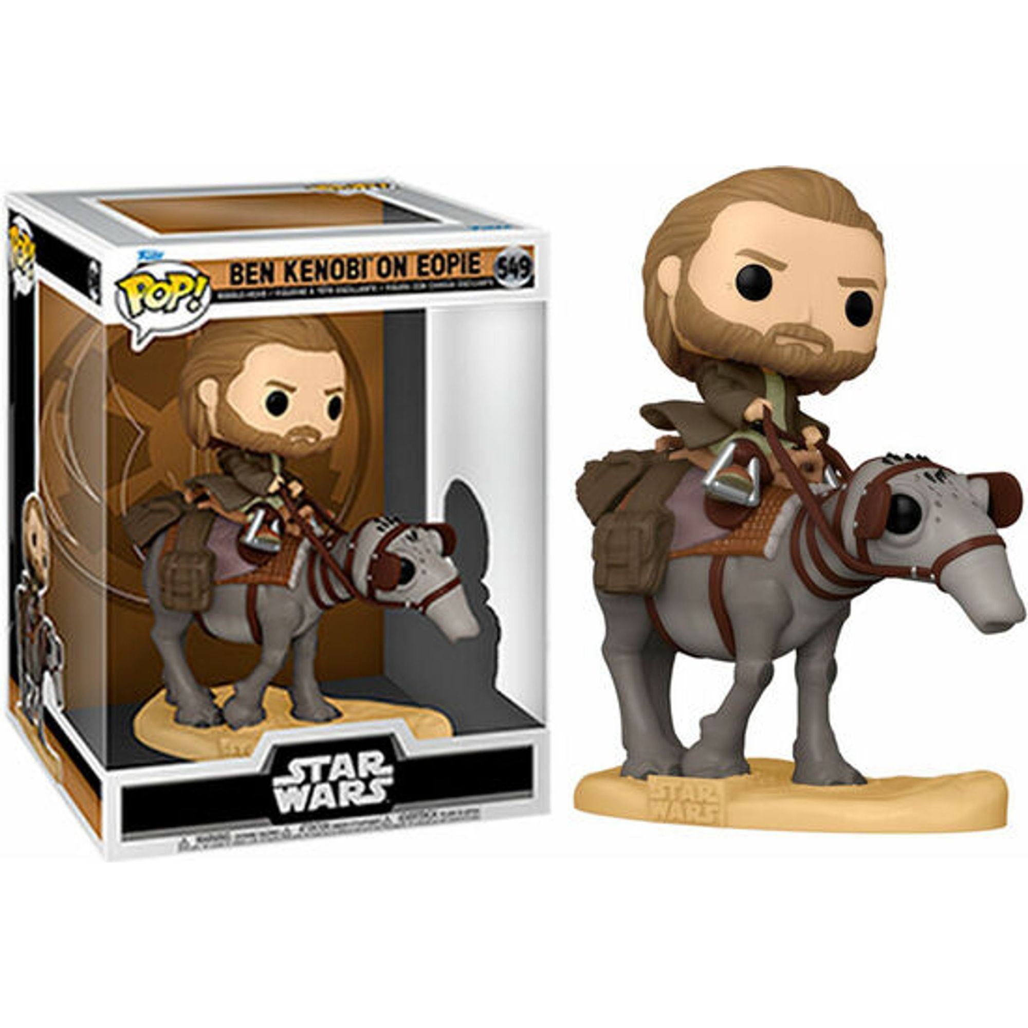 Funko - Figura Pop Star Wars Obi-Wan Ben Kenobi - Funko Pop Coleccionable De Edición Limitada - Funko Pop Diseño Detallado Y Realista - Funko Pop Ideal Para Regalo - Funko Pop Gran Variedad De Personajes