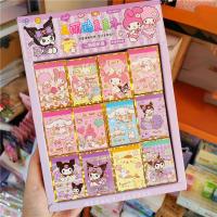 48Pcs Sanrio My Melody Hello Kitty Pegatinas De Anime Juguete Para Niños Estudiantes Suministros Escolares Kawaii Lindo Dibujo Animado - details 1