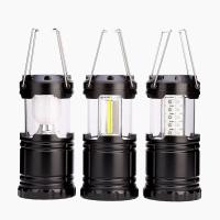 Lámpara De Camping Portátil LED Mini Torcha Telescopio Impermeable Luz De Emergencia Exterior Para Acampar Con Batería AA - details 2