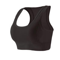 Sudadera Deportiva Con Almohadillas Antigolpes Malla Espalda Secado Rápido Para Gimnasio Correr Yoga Top De Encaje - details 10