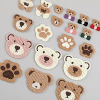 10 Pcs Parches Bordados De Oso Cartoon Versátiles Para Bolsos Chaquetas Teléfonos Cabello Zapatos Calcetines Suéter Decoración - details 0