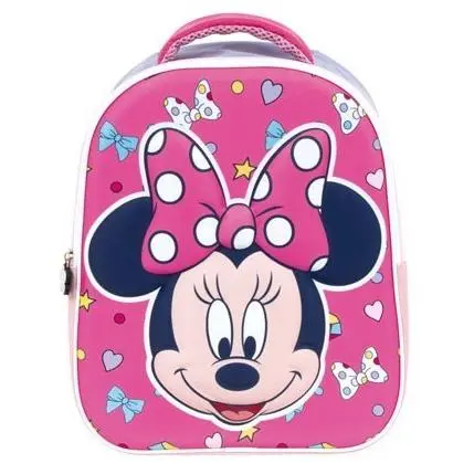 Juego de Mochila Minnie 3D, botella Minnie 410ml, Taza microonda Minnie, Sandwichera Mninie - 1
