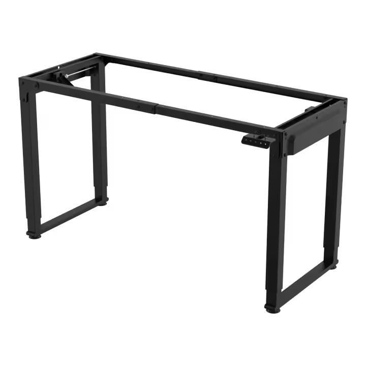 Estructura de escritorio Kirkkonummi ajustable en altura acero 135x55cm - Negro [pro.tec] - 1
