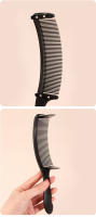 Peine Ajustable S Arc Para Corte De Pelo Profesional Barbería Herramienta De Estilista Diseño Curvo Posicionamiento Combinado Con Corte De Pelo - details 10