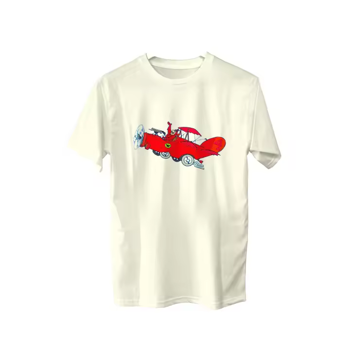 Camiseta Autos Locos. Pierre Nodoyuna. Patan. Rocomovil. Espantomovil. Super convertible. Penelope Glamour. Varios colores. Todas las tallas. - 1