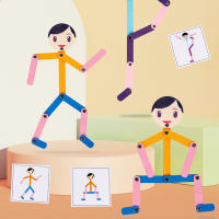 Juguete Educativo De Madera Para Deportes DIY Puzzle Tablero Juego De Aprendizaje Temprano Para Niños En Preescolar Entrenamiento De Habilidades Motoras Finas - details 4