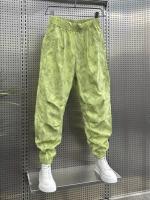 Pantalones Harem Casual Para Hombre Estilo Chino Con Cintura Elástica Y Bolsillos Impresos Ajuste Suave Para Primavera Y Otoño - details 17