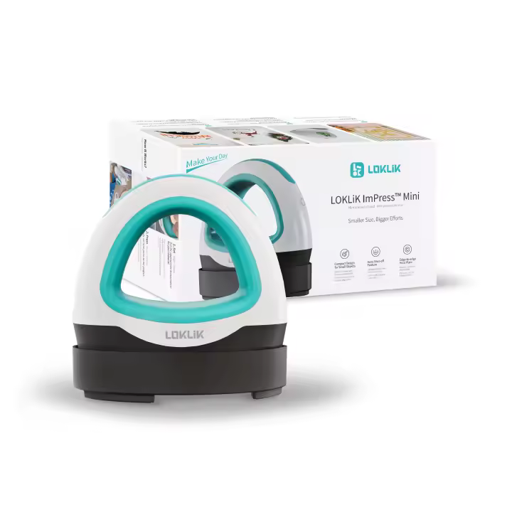 Mini Heat Press - LOKLiK Blue - 1