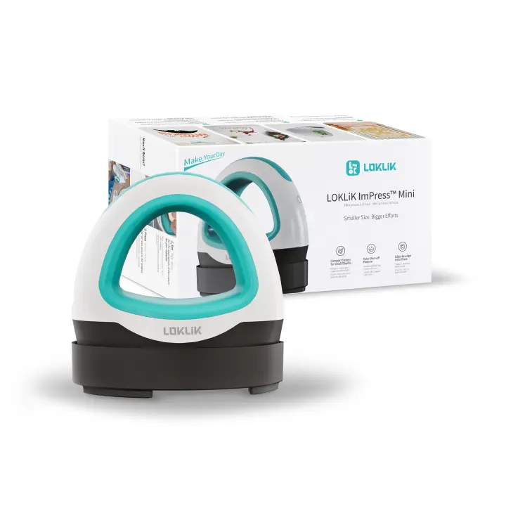 Mini Heat Press - LOKLiK Blue - 1