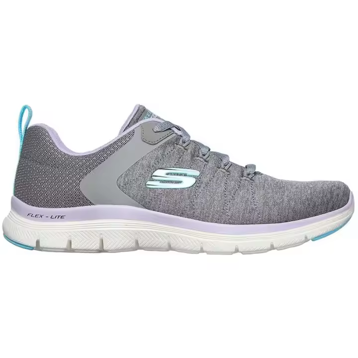 Zapatillas Skechers Flex Appeal 4.0 para mujer en color gris - 1