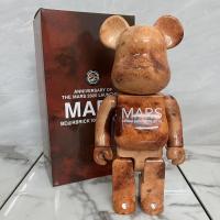 Bearbrick 400% Oso Violento De Bloques De Construcción Muñeca Articulada Decoración De Anillo Juguete Para Regalos - details 1