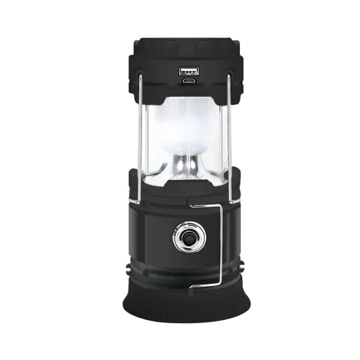 Al Aire Libre de emergencia portátil Caballo Mazorca Tienda de Luz camping USB recargable LED solar camping Luz - 1
