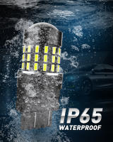 2Pcs T25 3157 P27W P27/7W Bombillas LED Para Luz De Freno Estacionamiento Retrovisor 12V Luz Blanca Roja 3014SMD Para Coche Universal - details 5