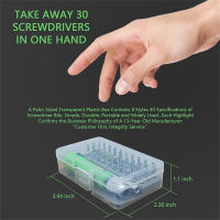 Juego De Destornilladores Magnéticos Multifuncionales 32 En 1 Mini Portátil De Acero Cromo-vanadio Para Reparación Doméstica - details 6