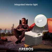 AREBOS Caja refrigerada 43L eléctrico coche nevera APP congelador caja camping - details 24