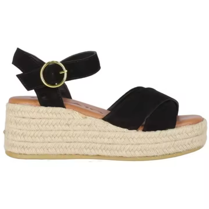 Sandalias Chika10 New Bonita 03 para mujer en color negro - 1