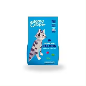 Comida para Gato Adulto EDGARD COOPER de Salmon Atlantico 2kg - 1