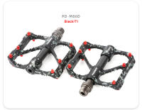 Pedales De Bicicleta PROMEND MTB Ultra-ligeros Con 3 Rodamientos Fibra De Carbono Colorido Eje Tubo Accesorios De Bicicleta Para Carretera Y Montaña - details 19