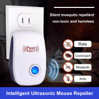 6Pcs Repelente Ultrasonido De Pestes Y Insectos Con Rango Largo Multi Función Para Hogar Oficina Hotel Repelente De Insectos Y Ratones - details 5