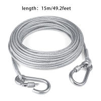 Cable De Atadura Para Perros 4.6m/9m/15m Línea De Paseo Para Jardín Con Clip De Alta Calidad Para Perros Menores De 250 Lbs - details 13