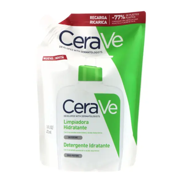 Cerave Limpiadora Hidratante 473 ml Recarga CeraVe - 1