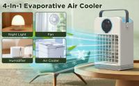 Aire Acondicionado Portátil with Remote Control, Mini Enfriador de Aire with 2-8H Temporizador, 3 Velocidades de Ventilador, 2 Modos de Nebulización, 700ML Climatizador Evaporativo para Hogar - details 1