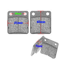 Frenos Delanteros Para Motocicleta XCMT Accesorios Para YAMAHA ATV Bruin Big Bear YFM 350 400 450 Wolverine Kodiak Grizzly 4x4 Auto - details 1