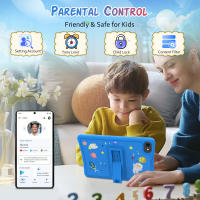Kids Tablet 10'' Android 15, 4GB RAM+8GB Expandable, 64GB ROM, 5G WiFi, Widevine L1, 5000mAh Kids Tablet PC, K10 - details 3