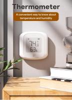 Sensor De Temperatura Y Humedad Inteligente WiFi/Zigbee Tuya Para Interior Con Pantalla LCD Soporte Alexa Google Home - details 0