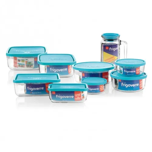 HERMETICO FRIGOVERRE 19X19 TAPA AZUL- EHLIS - 1