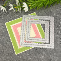 Molde De Corte De Metal En Forma De Flor Redonda Cuadrada Triangular Y Irregular Para Scrapbooking Tarjetas Y Manualidades - details 44