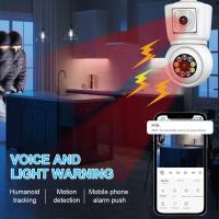 Cámara IP DIDSeth 6MP E27 Con Lente Dual Visión Nocturna En Color Audio Bidireccional Control Remoto Bluetooth Resistente Al Agua Para Seguridad Doméstica Y Exterior - details 5