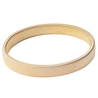 Pulsera Punk Unisex Elasticidad Metálica Pulsera De Hoop De Acero Inoxidable Anillo De Malla Para Hombres Y Mujeres Perímetro 26cm - details 1
