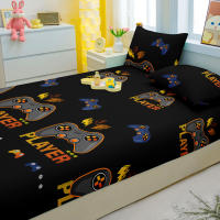 Juego De Sábanas De 3 Piezas Con Patrón De Juego Cartoon Mate Fundas Para Almohadas Y Funda De Sillón Para Dormitorio - details 5