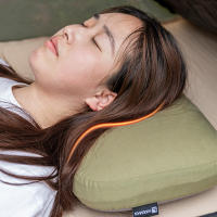 Almohada De Memoria Suave De Rebound Lenta Soporte Cervical Para Camping Exterior Viajes Almohada Portátil Noontime Neck Support Pillow - details 2