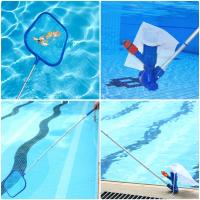Juego De Limpieza Para Piscina Con Red Y Cepillo Profundo Con Mango Y Cabezal De Succión Para Piscina Con Enchufe Estándar De EE. UU. - details 2
