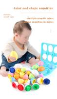 Juguete Educativo Para Bebés Huevo Inteligente Juegos De Alineación De Formas Sorters Montessori Juguetes Para Niños Y Niñas Edad 2-4 Años - details 1