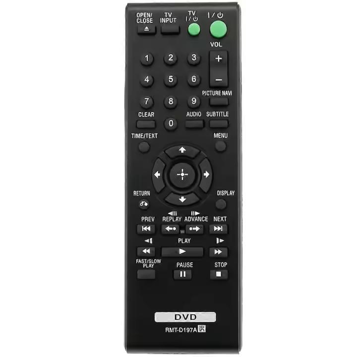RMT-D197A para Sony CD/DVD Control remoto DVP-SR510H DVP-SR210P DVP-SR510 DVP-SR210 dvpsr510h dvpsr210p dvpsr510 dvpsr210 - 1